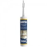 Sanitární silikon 310ml bílý SIGA