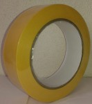 Páska PVC 722 žlutá vroubkovaná 30mm x 33m UV odolná 7 dní